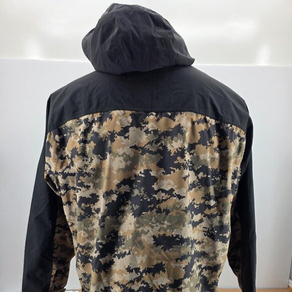 Carhartt Shoreline Vapor Jacket Mens Large  Digital Camo Packable Storm Defender - Picture 2 of 16